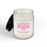 Smells Like Peace & Quiet | Funny Mom Candle Gift | Cowgirl Mom Gift | Coffee Chaos Country Music Candle | Western Decor Soy Wax Candle