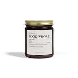 Funny Book Lover Candle | Smells Like a Book Whore Candle| Reader Gift|  Funny Bookish Gift| Gift for Readers | Soy Candle