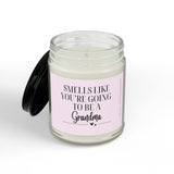 Smells Like Youre Going To Be A Grandma Candle | Soy Candle, Amber Jar with Black Lid