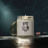 Do You Have Any F*cks? graphic candle | Scented Coconut Apricot Wax Candle