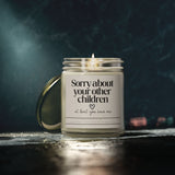 Funny Mother's Day Candle Gift for Mom Sorry About Your Other Children Gift from Daughter Birthday Gift for Parents Fathers Day Gift