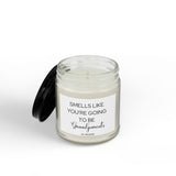 Smells Like Youre Going To Be Grandparents personalized date Candle | Soy Candle, pregnancy announcement