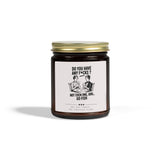 Do You Have Any F*cks? graphic candle | Scented Coconut Apricot Wax Candle