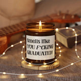 funny graduation candle gift Smells like you graduated candle