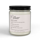 Funny Mom Definition Candle| Mother Quote Soy Wax Gift | Mom Life Humor Candle | Unique Mothers Day Gift Idea
