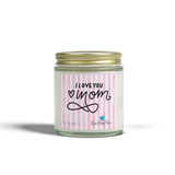 Love You Mom candle |Coconut Apricot scented candle