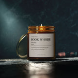 Funny Book Lover Candle | Smells Like a Book Whore Candle| Reader Gift|  Funny Bookish Gift| Gift for Readers | Soy Candle
