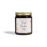 Best Teacher Ever Candle | Coconut Apricot Wax Jar
