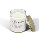 Funny Book Lover Candle | Smells Like a Book Whore Candle| Reader Gift|  Funny Bookish Gift| Gift for Readers | Soy Candle