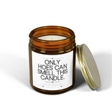 Only Hoes Can Smell This Candle, Funny Candles, Joke Gifts For Her, Gift For Bestie, Best Friend Sarcastic Gag Gift, Girlfriends Gf Gifted