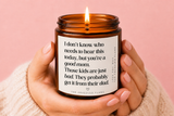 Funny Mom Candle Gift | Good Mom Candle | Mother's Day Gift for Mom | Mom Life Candle | New Mom Gift | Unique Candle Gift