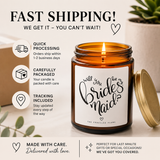 Will You Be My Bridesmaid? Candle | Coconut Apricot Wax Jar