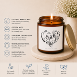 Will You Be My Bridesmaid? Candle | Coconut Apricot Wax Jar