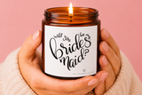 Will You Be My Bridesmaid? Candle | Coconut Apricot Wax Jar