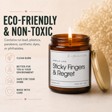 Soy Candle, funny candle, gift for mom, funny friend gift, motherhood