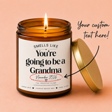 Coconut Apricot Scented Candle — “Smells Like You’re Going to Be a Grandma” (4oz/9oz)