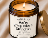 Coconut Apricot Scented Candle — “Smells Like You’re Going to Be a Grandma” (4oz/9oz)