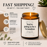 Coconut Apricot Scented Candle — “Smells Like You’re Going to Be a Grandma” (4oz/9oz)