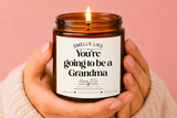 Coconut Apricot Scented Candle — “Smells Like You’re Going to Be a Grandma” (4oz/9oz)