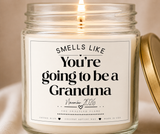 Coconut Apricot Scented Candle — “Smells Like You’re Going to Be a Grandma” (4oz/9oz)