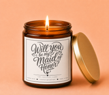 Maid Of Honor Proposal Candle, Smells Like You're A MOH,  Wedding Ask Gift