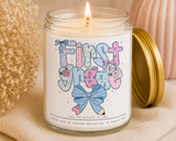 First Grade Teacher Candle Gift | back to school classroom decor| Teacher