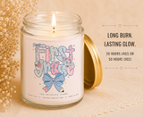 First Grade Teacher Candle Gift | back to school classroom decor| Teacher