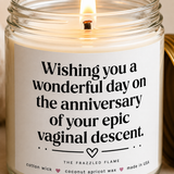 Funny Birthday Candle Gift, Friend Birthday . Funny candle, unique gift