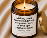 Funny Birthday Candle Gift, Friend Birthday . Funny candle, unique gift