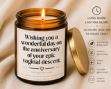 Funny Birthday Candle Gift, Friend Birthday . Funny candle, unique gift