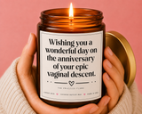 Funny Birthday Candle Gift, Friend Birthday . Funny candle, unique gift