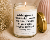 Funny Birthday Candle Gift, Friend Birthday . Funny candle, unique gift