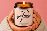 Funny Good Moms Say bad words Heart Illustration Soy Candle