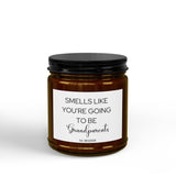 Smells Like Youre Going To Be Grandparents personalized date Candle | Soy Candle, pregnancy announcement