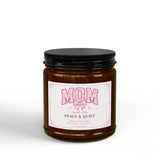 Smells Like Peace & Quiet | Funny Mom Candle Gift | Cowgirl Mom Gift | Coffee Chaos Country Music Candle | Western Decor Soy Wax Candle