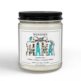 Western Mama Candle | Funny Mom Candle Gift | Cowgirl Mom Gift | Coffee Chaos Country Music Candle | Western Decor Soy Wax Candle