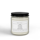 The House Looks Clean Enough Soy Candle, Amber Jar Candle | 4oz 9oz
