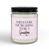Smells Like Youre Going To Be A Grandma Candle | Soy Candle, Amber Jar with Black Lid