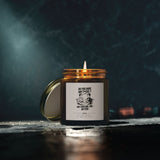 Do You Have Any F*cks? graphic candle | Scented Coconut Apricot Wax Candle